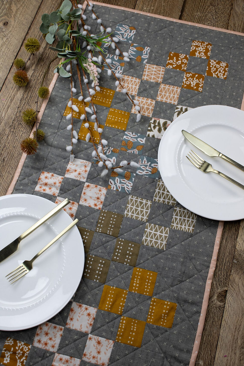 Thumbnail: The Plus One Table Runner - PDF