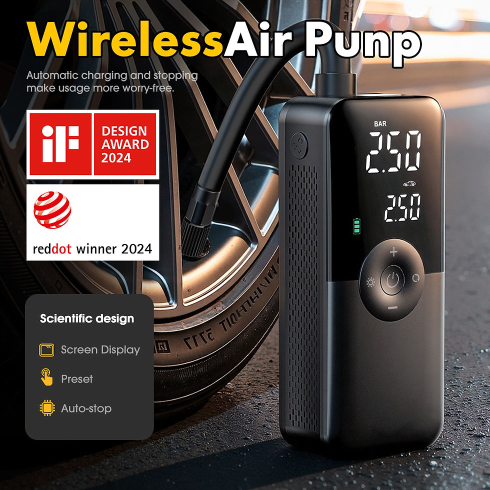 Juliton Portable Tire Inflator Pro wireless air pump