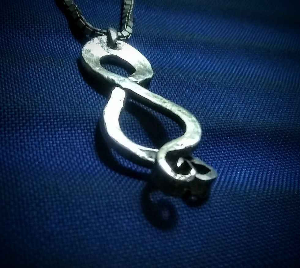 Thumbnail: Infinity and beyond -Sterling Silver Pendant 