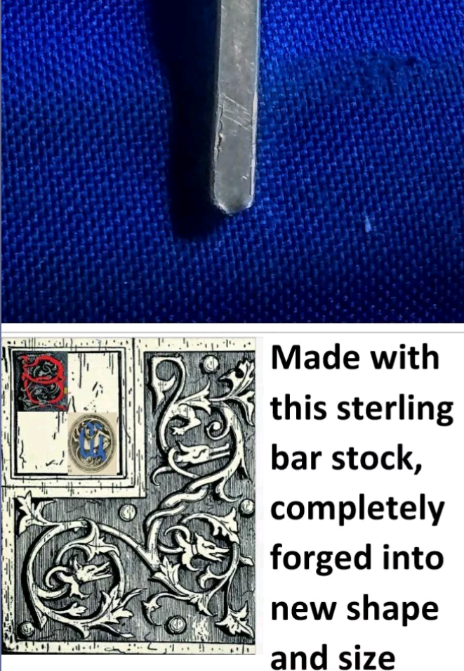 Thumbnail: Split Scrolls and Twisted Directions up -Sterling Silver Pendant 