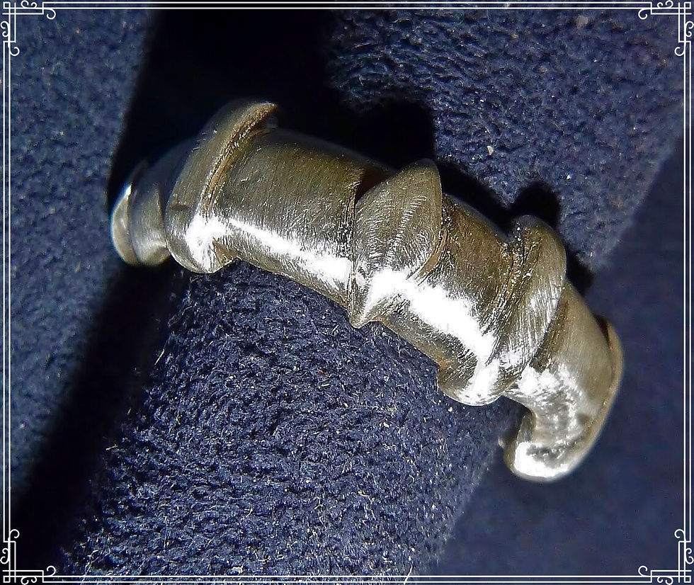 Thumbnail: Forged and Filed 3/4 Ring