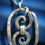 Thumbnail: Bypass scrolls locked by Collar - Sterling Pendant