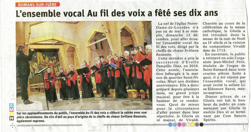 ARTICLE DAUPHINÉ 14 déc GLORIA ROMANS.jpeg