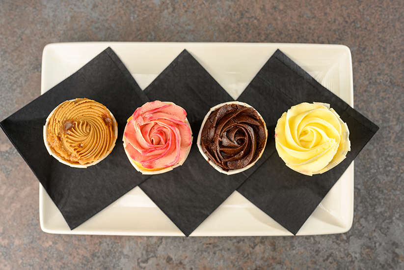 Arranged Food and Objects