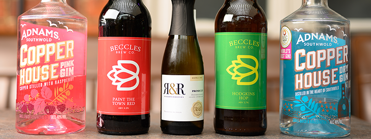 Arranged Food and Objects