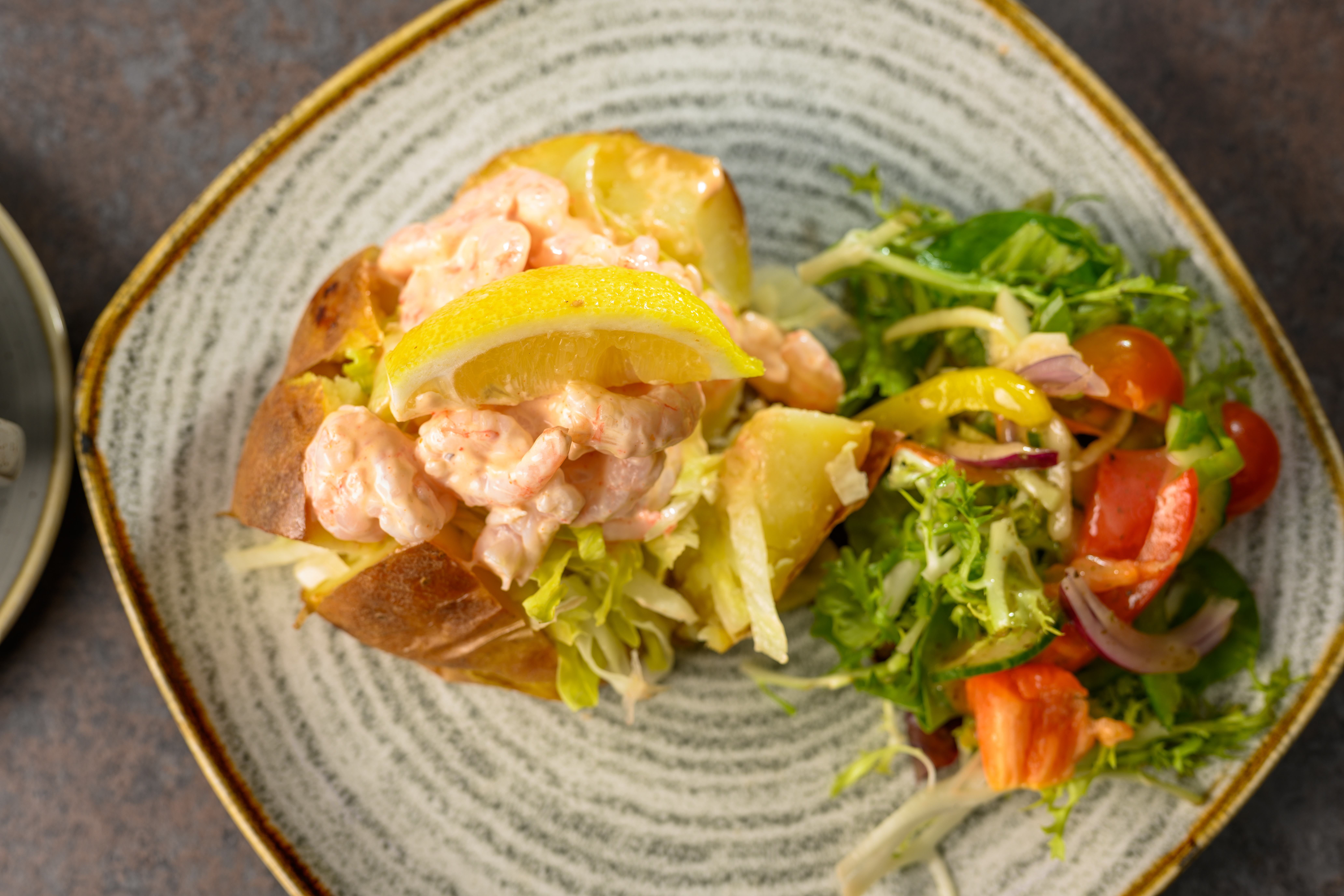 Arranged Food and Objects