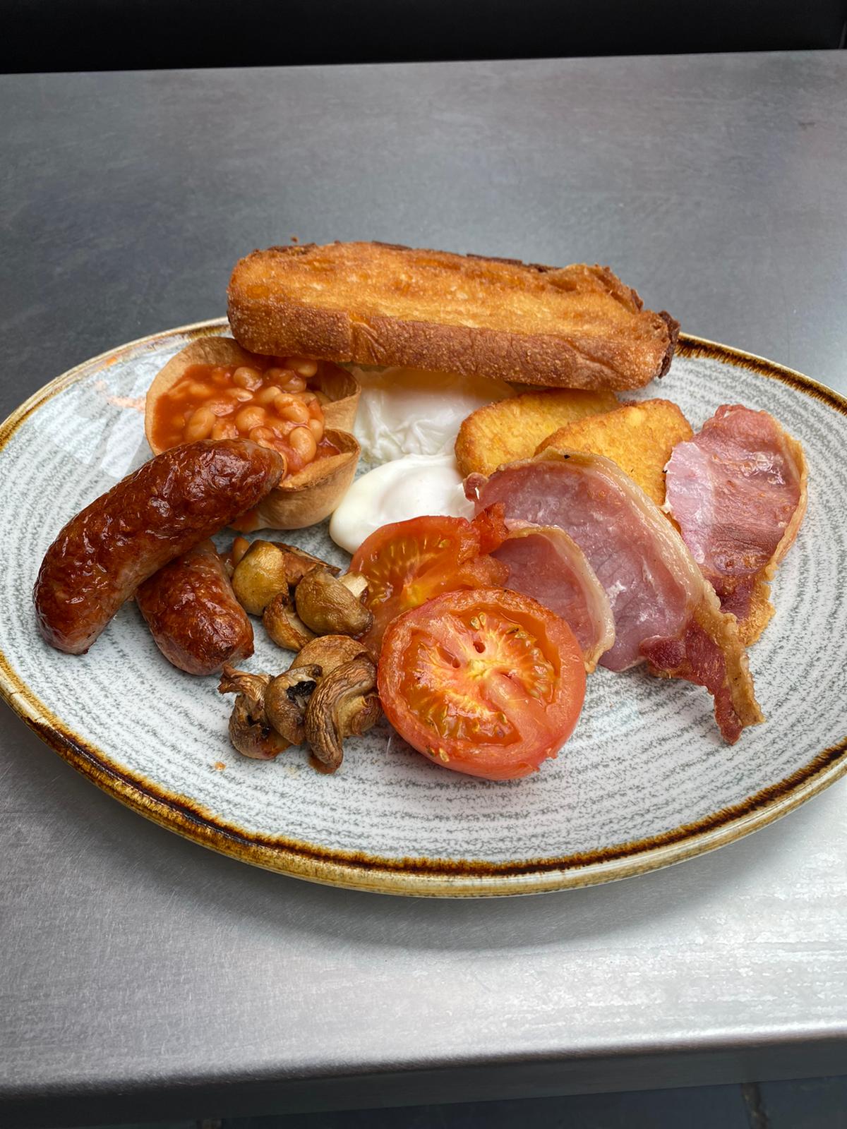 Arranged Food and Objects