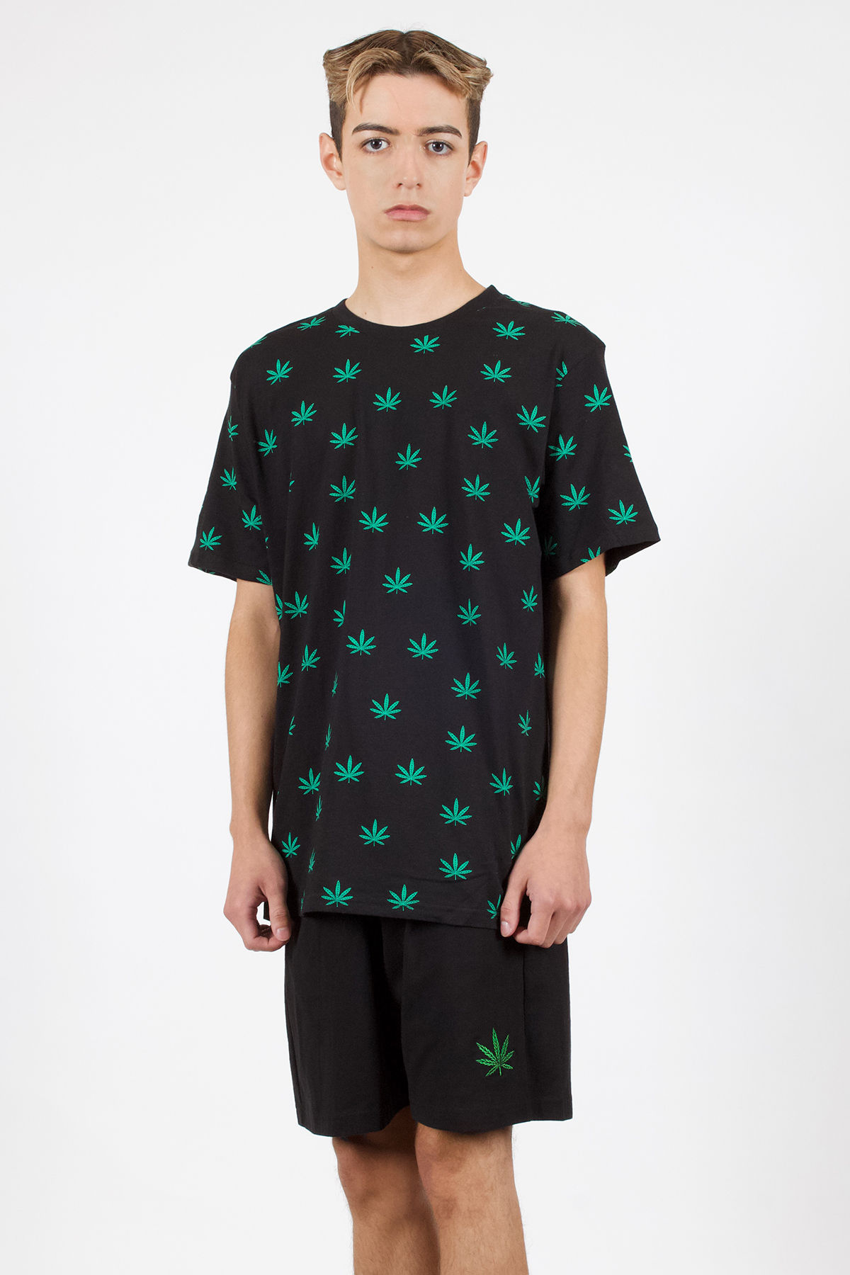 Weed T-Shirt & Short Set