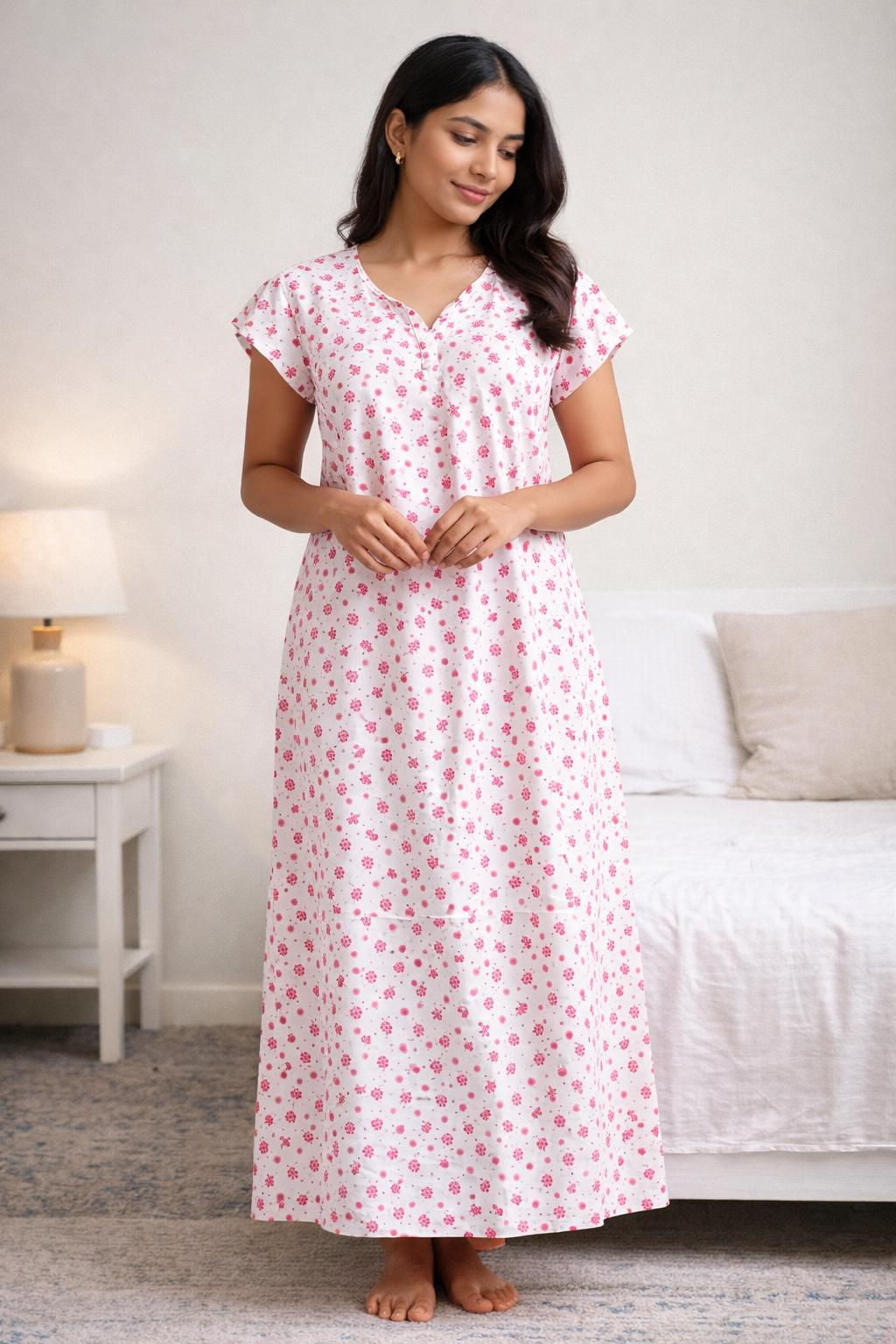 Light Cotton Nighty