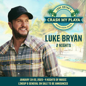 Luke Bryan Announces 'Crash My Playa' 2023 Concert