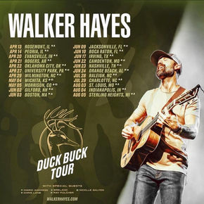 Walker Hayes Unveils Headlining Tour for 2023