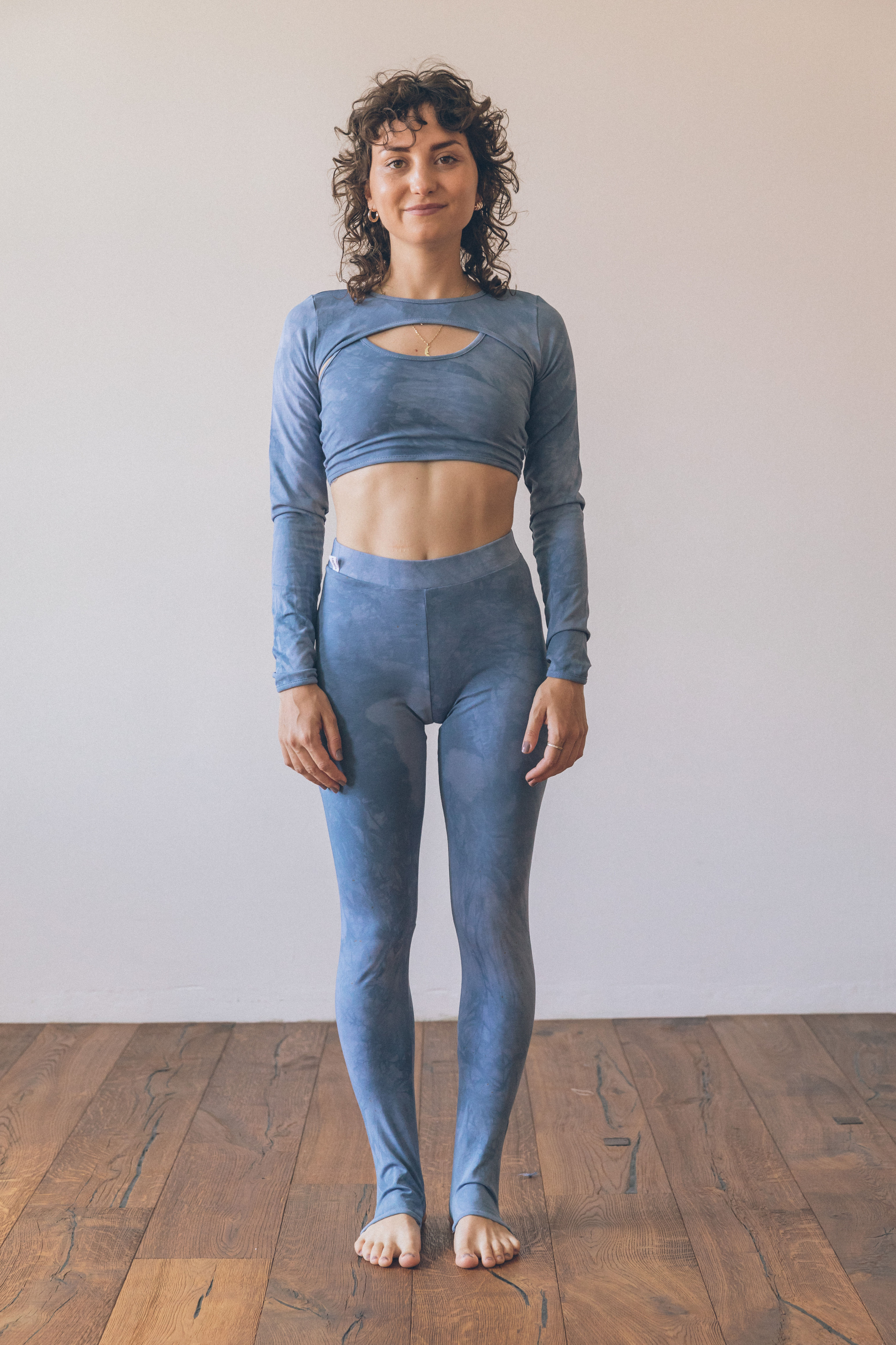 Washed-out Denim Over-top