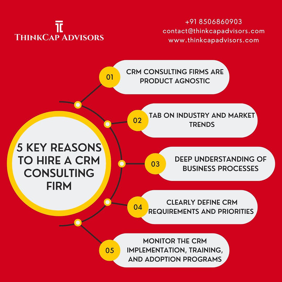 Top Reasons To Hire a CRM Consulting Firm