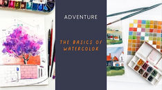 Basics of Watercolor course with Julia Henze. Start with the basics and watch your sketching experience transform. Perfect for beginners with step-by-step easy exercises and tutorials.