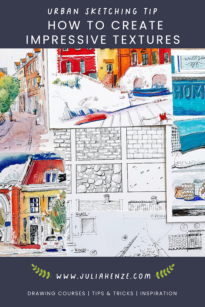 Urban Sketching Tip How To Create Impressive Textures Urban Sketching Tip How To Create Impressive Textures