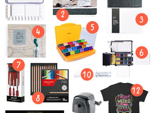 12 GREAT GIFT IDEAS FOR ARTISTS AND CREATIVES FOR THE UPCOMING HOLIDAYS