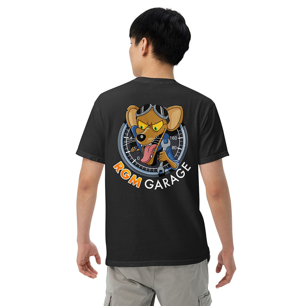 Thumbnail: Heavyweight Man's T-shirt Black