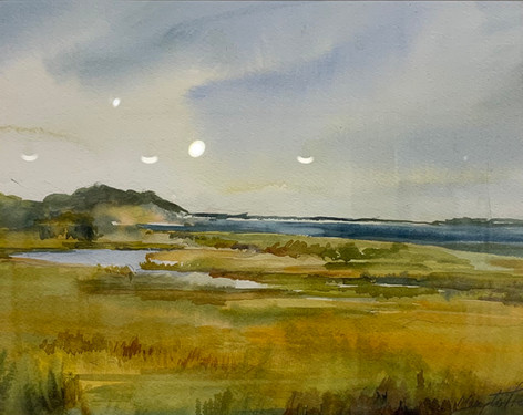 Mary LoPiccolo “Waterview” watercolor $175