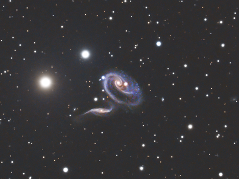 ARP 273 - Galactic Dance in the Depths of Space