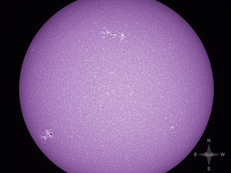 A New Sunspot Group, AR12765