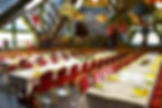 Saloon_gedeckte Tafel