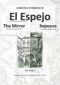 THE MIRROR for two percussionists