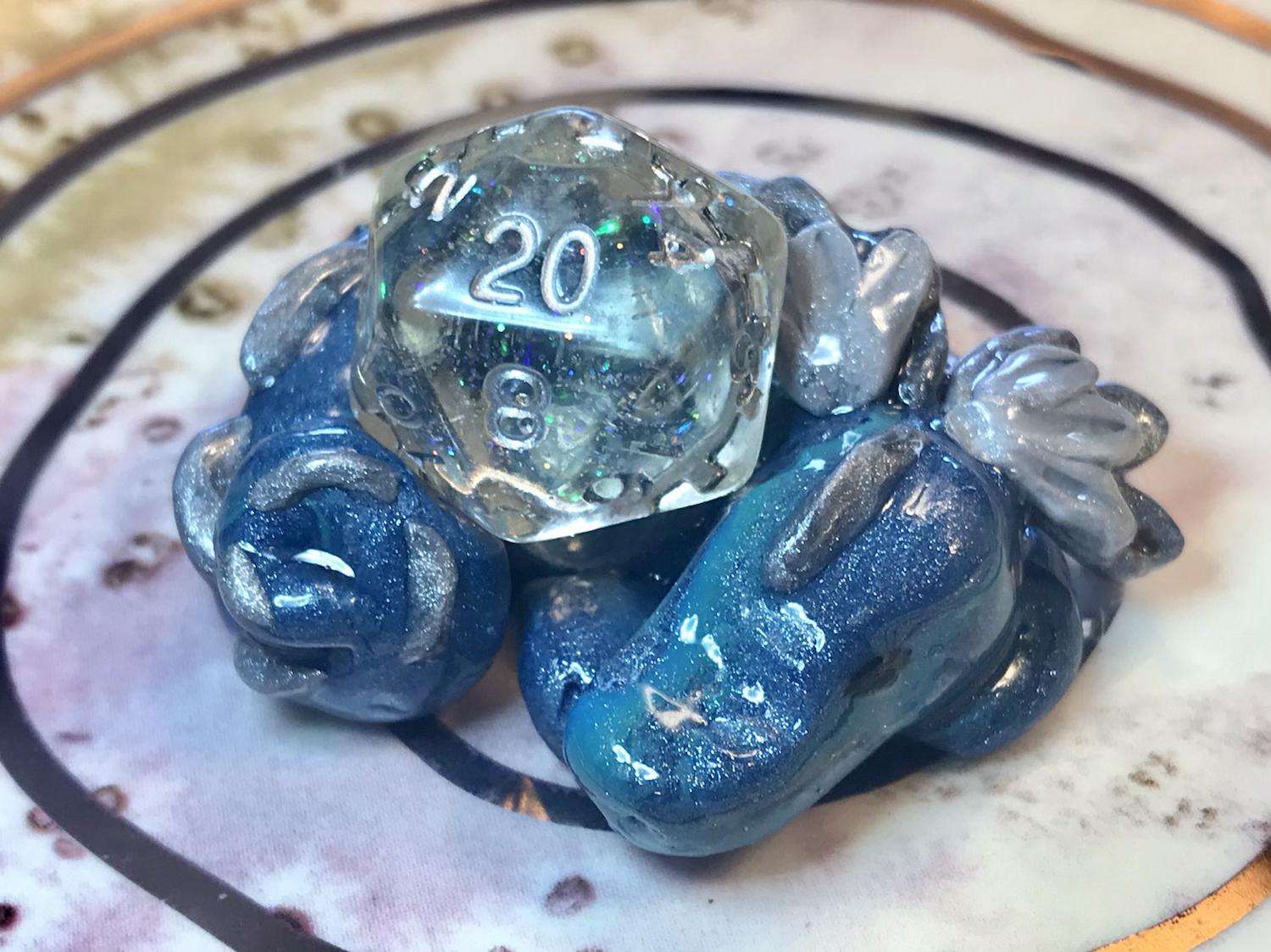 Gear dragon- Sleepy Dice Dragon