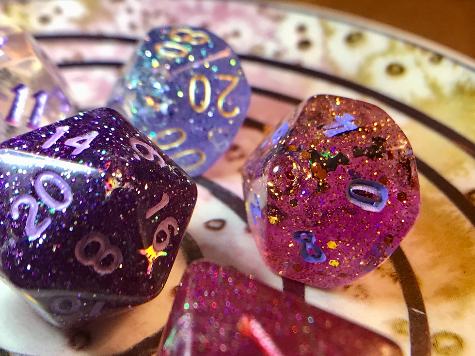 थंबनेल: Mixed Set- 9pc dice set