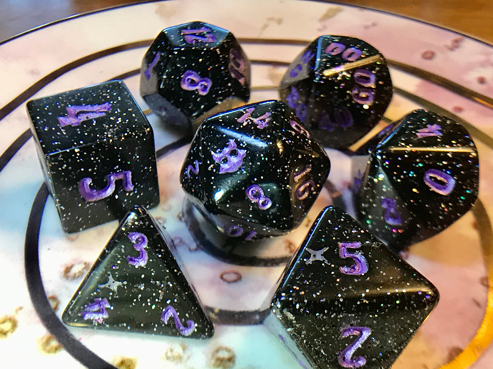 Space Cadet- 7pc dice set