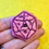 サムネイル： Handmade d20 Patch (mini)