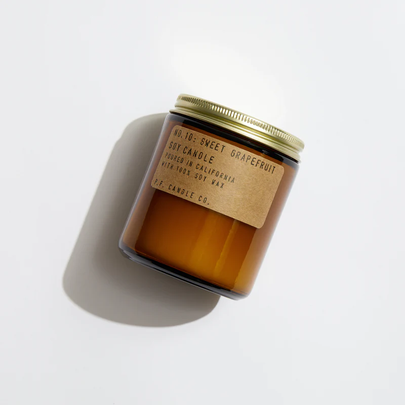 A candle 