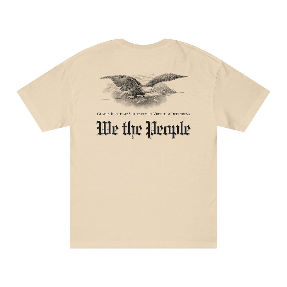 Thumbnail: Unisex Classic Lex Tecnica | We the People| Tee