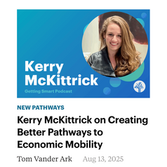 Kerry McKittrick on Creating Better Pathways to Economic Mobility