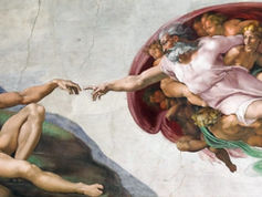 Sistine chapel painting. Adobe stock.