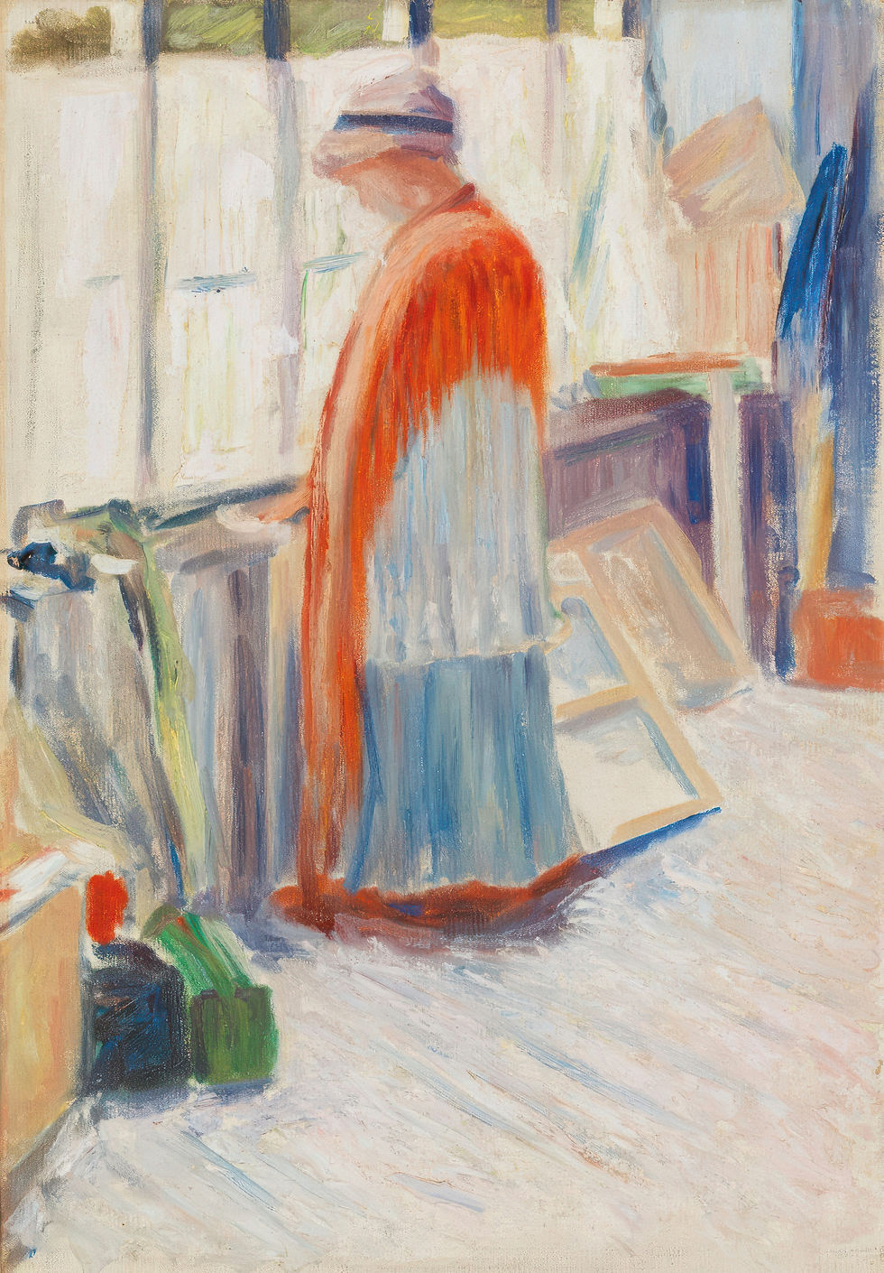 Hugo Simberg, In the Studio