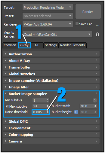 quick hdri seup in 3ds max with v ray 3