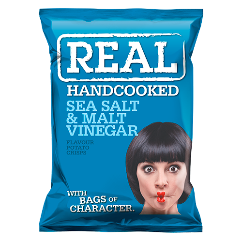 Real Sea Salt & Malt Vinegar JTS Snack Foods