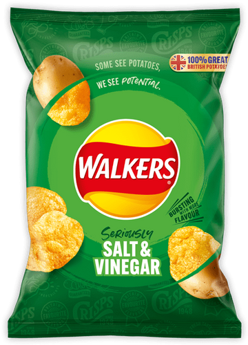 Walkers Salt & Vinegar | JTS Snack Foods