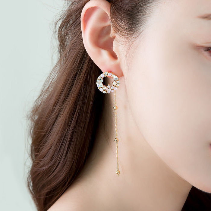 Thumbnail: BAILEY FLOWER TWOWAY EARRING