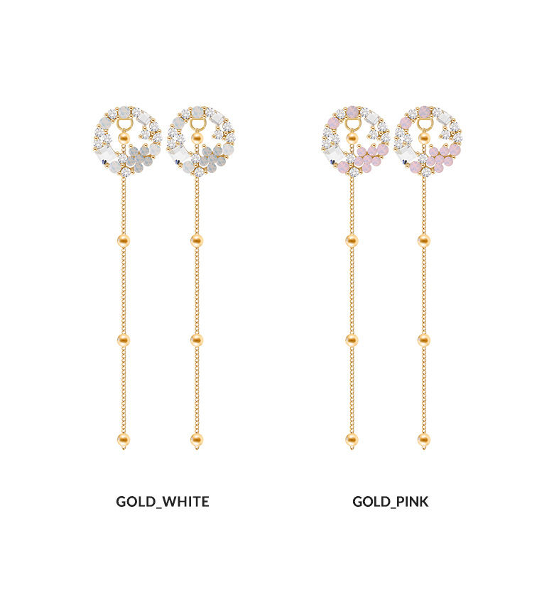 Thumbnail: BAILEY FLOWER TWOWAY EARRING