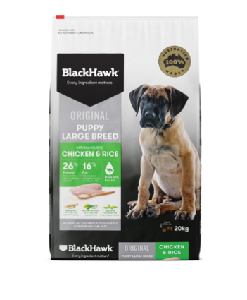 Blackhawk Puppy Large Chicken & Rice 20kg