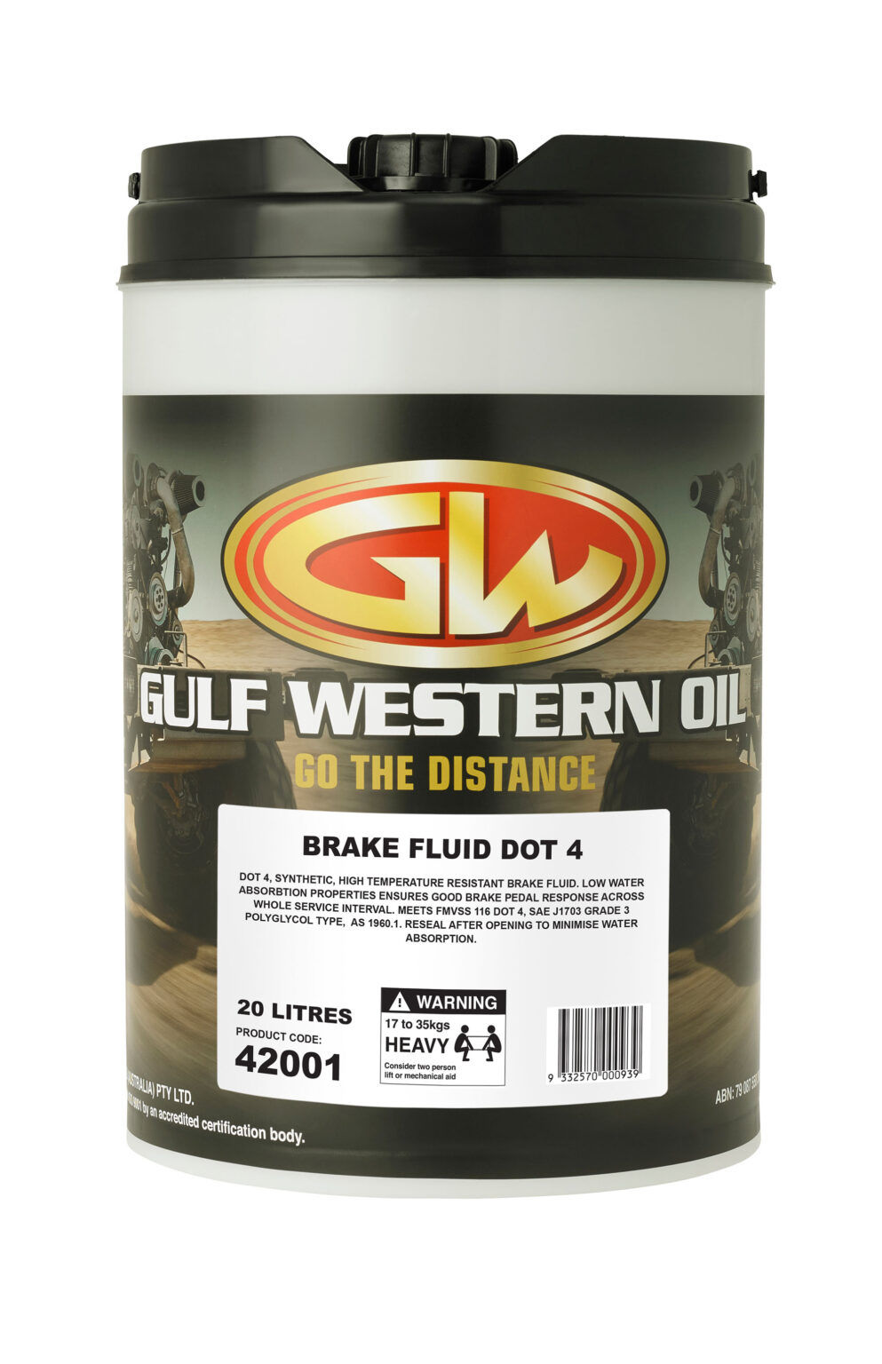 Gulf Western Brake Fluid Dot 4