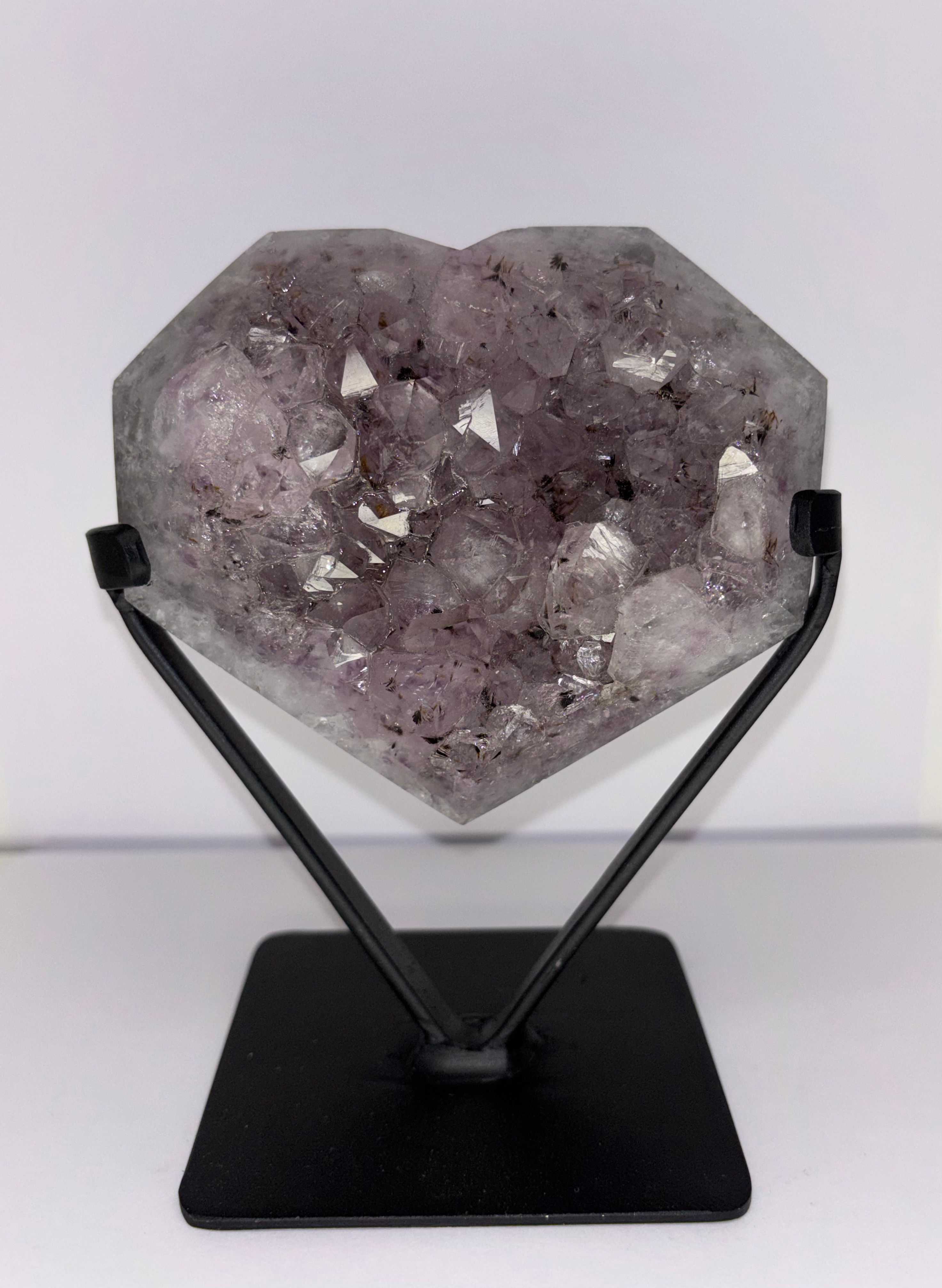 No.14 Amethyst heart 