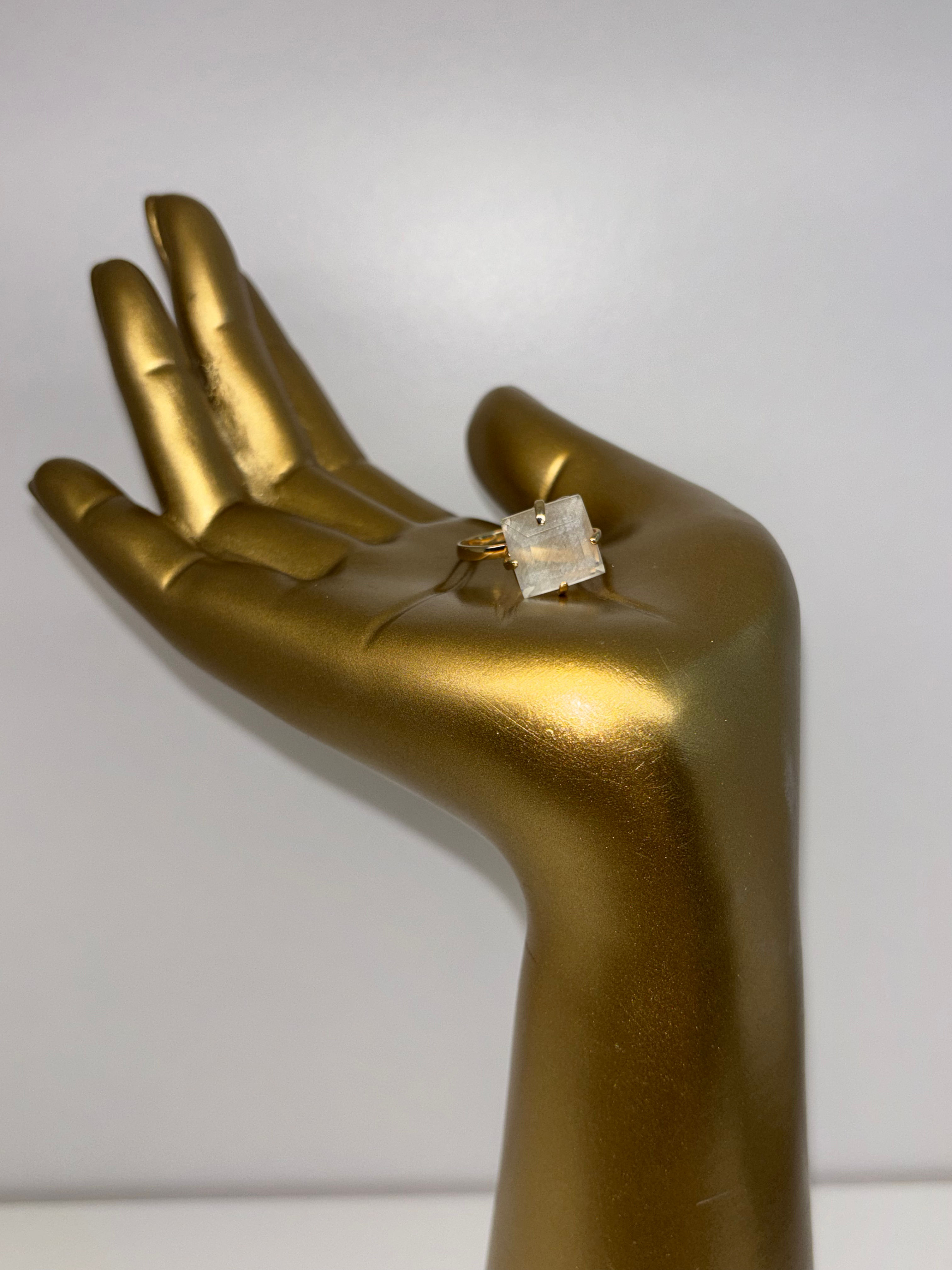 No.6 Prasiolite ring 