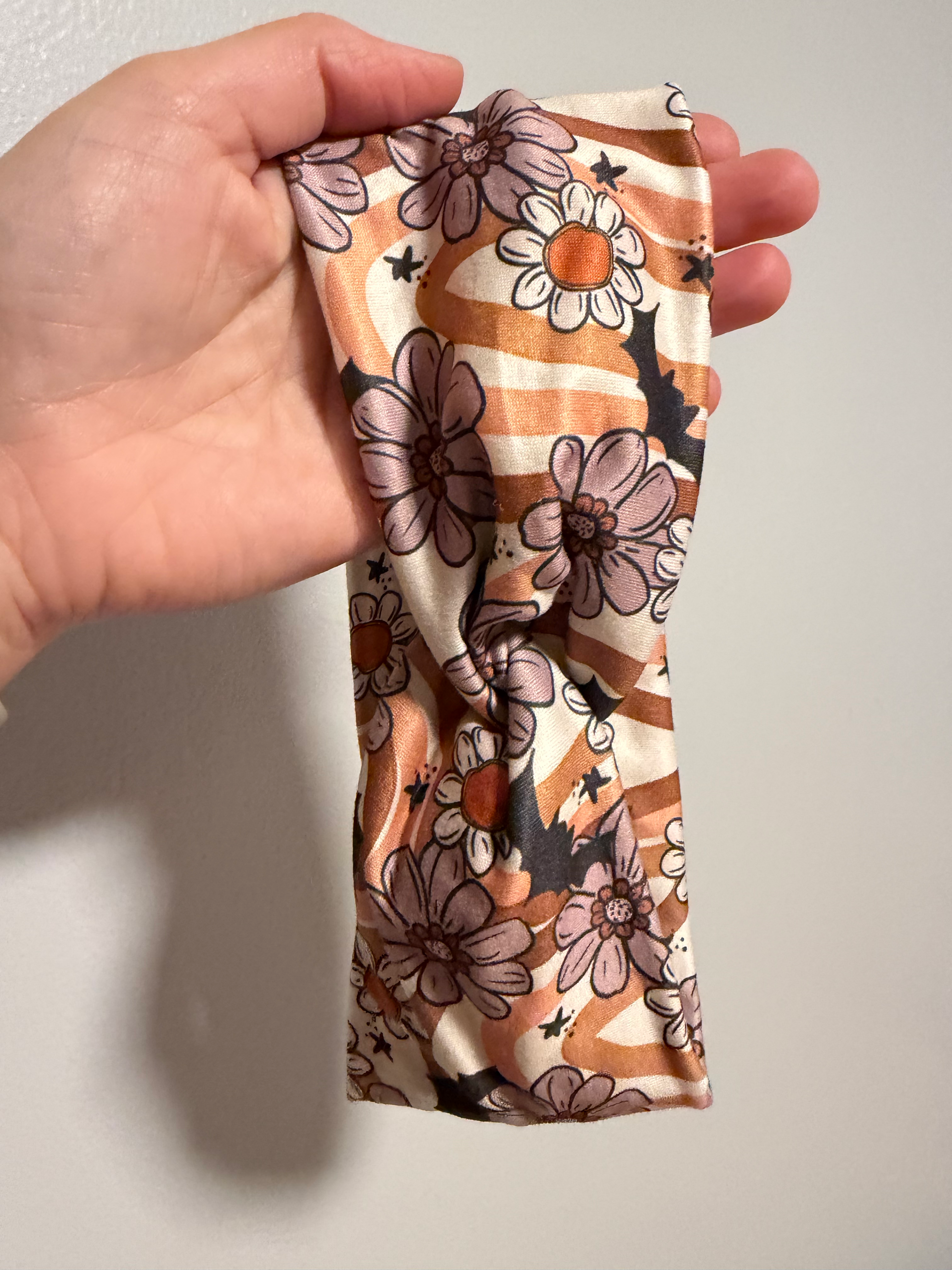 Bat/Floral Halloween Adult