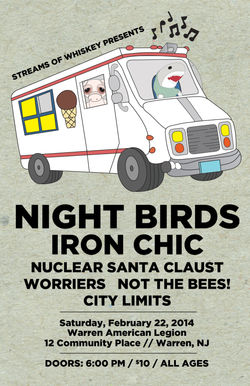 Night Birds print (11" x 17")