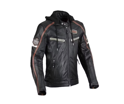 DIFI Detroit Motorrad Lederjacke BikerFashion