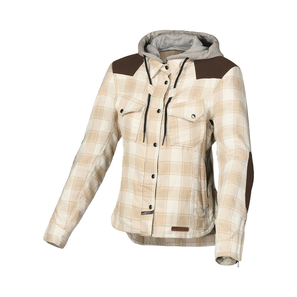 Miniaturbild: Macna Inland Damen Motorrad Textiljacke RUST BROWN