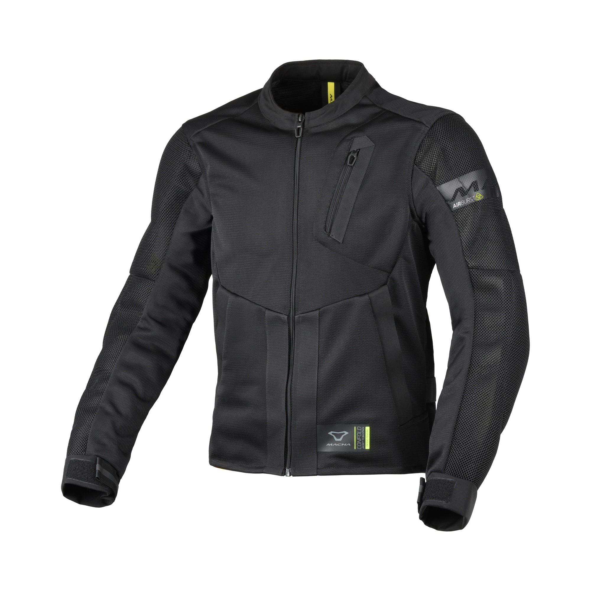 MACNA Torido Herrentextiljacke black