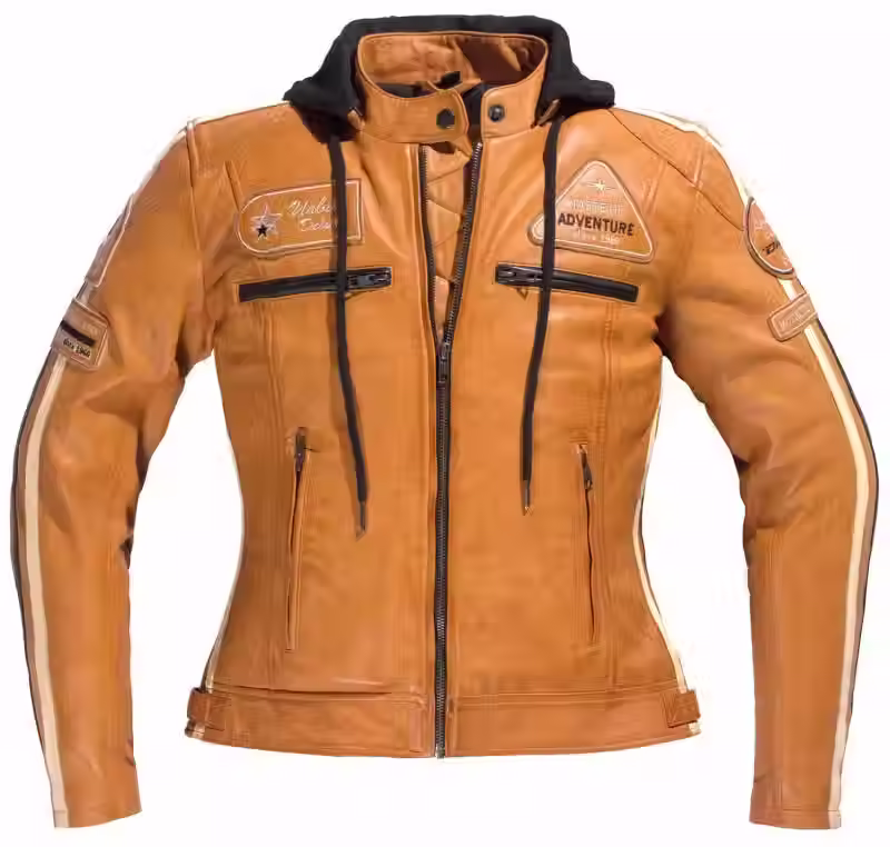 DIFI Jolene Lederjacke Sand